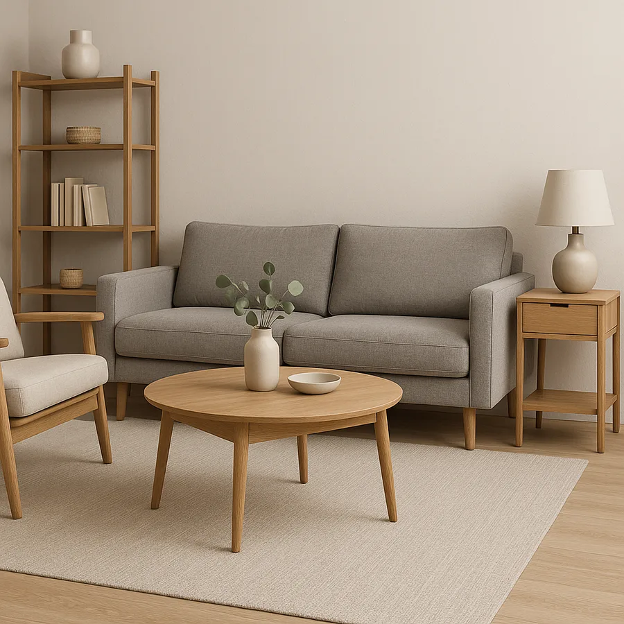 Indoor furniture on display in the Bryan Home Center showroom